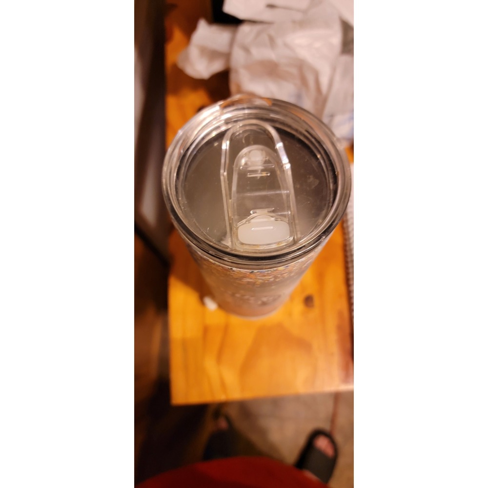 HOGG 20oz Starbucks Beach Glitter Tumbler with Built-in Bluetooth Speaker Base - Picture 11 of 13